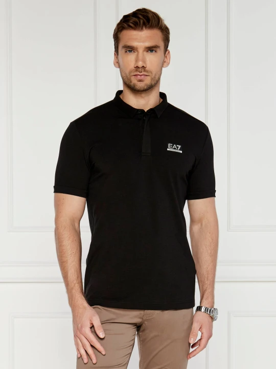 Zdjęcie produktu EA7 Polo | Regular Fit czarny