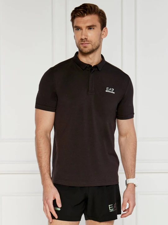 Zdjęcie produktu EA7 Polo | Regular Fit czarny