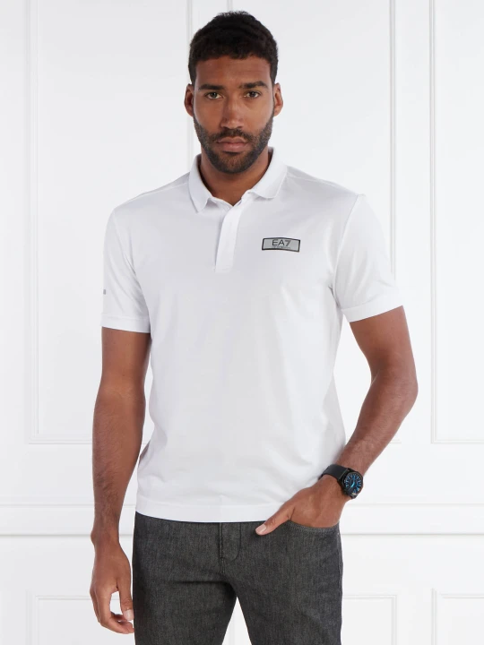 Zdjęcie produktu EA7 Polo | Regular Fit biały