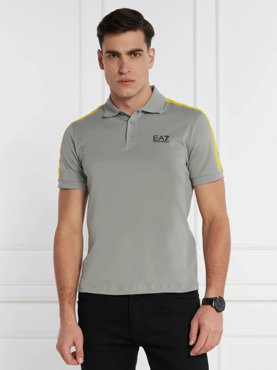 Zdjęcie produktu EA7 Polo | Regular Fit szary
