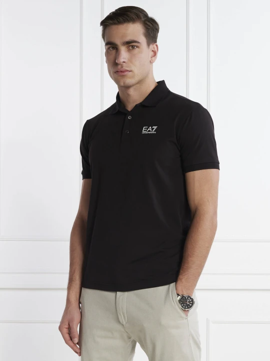 Zdjęcie produktu EA7 Polo | Regular Fit czarny