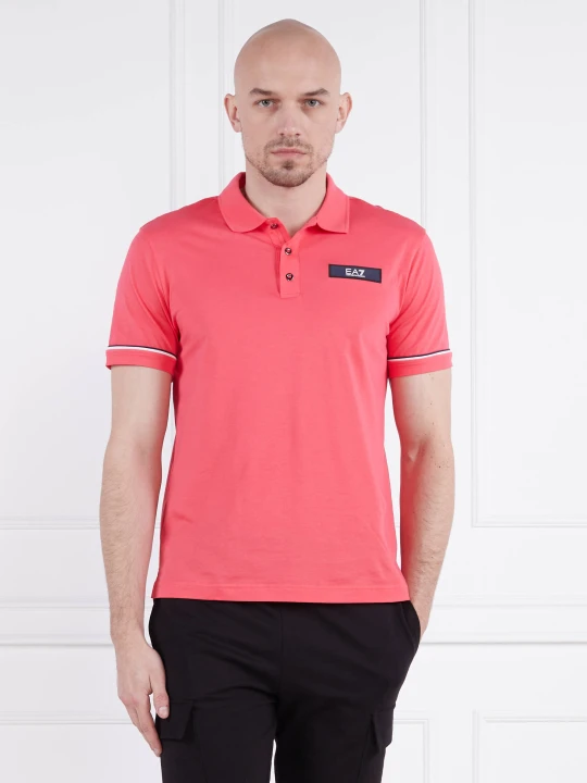 Zdjęcie produktu EA7 Polo | Regular Fit różowy