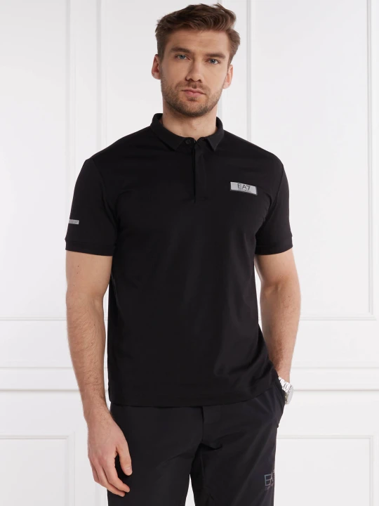 Zdjęcie produktu EA7 Polo | Regular Fit czarny