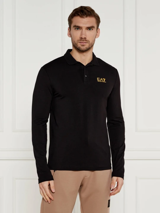 Zdjęcie produktu EA7 Polo | Regular Fit czarny