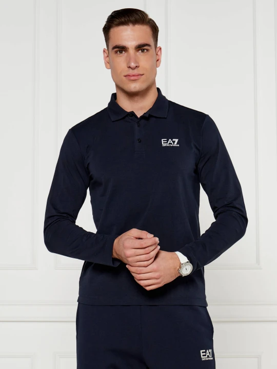Zdjęcie produktu EA7 Polo | Regular Fit granatowy