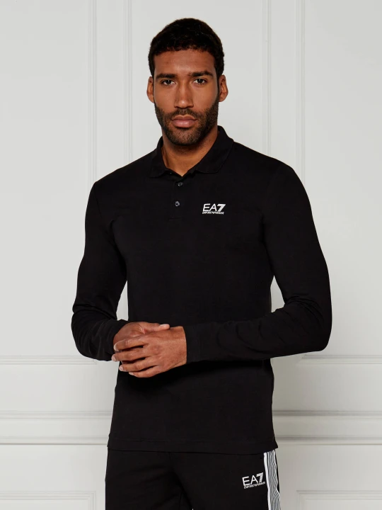 Zdjęcie produktu EA7 Polo | Regular Fit czarny