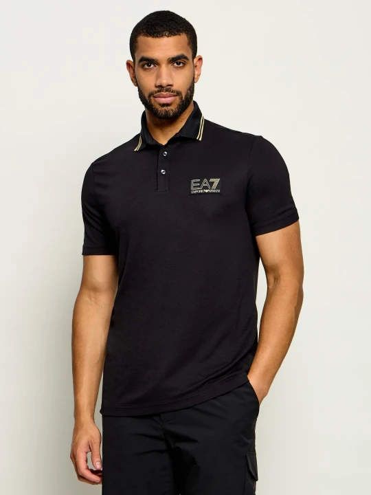 Zdjęcie produktu EA7 Polo | Regular Fit czarny