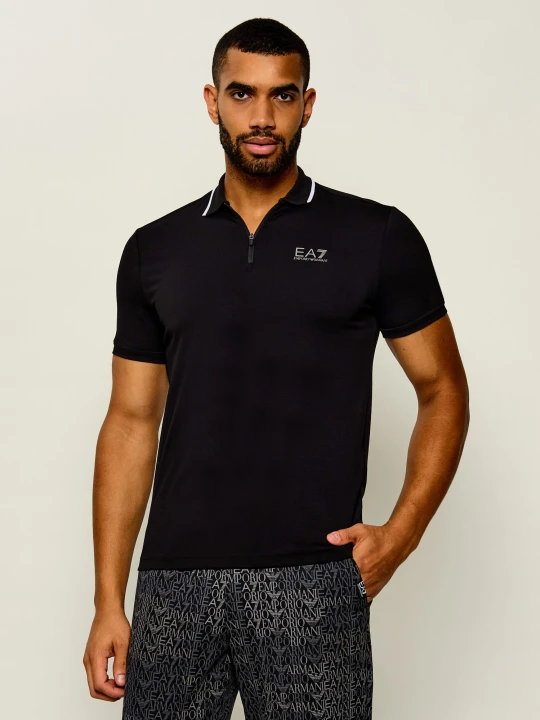 Zdjęcie produktu EA7 Polo | Regular Fit czarny