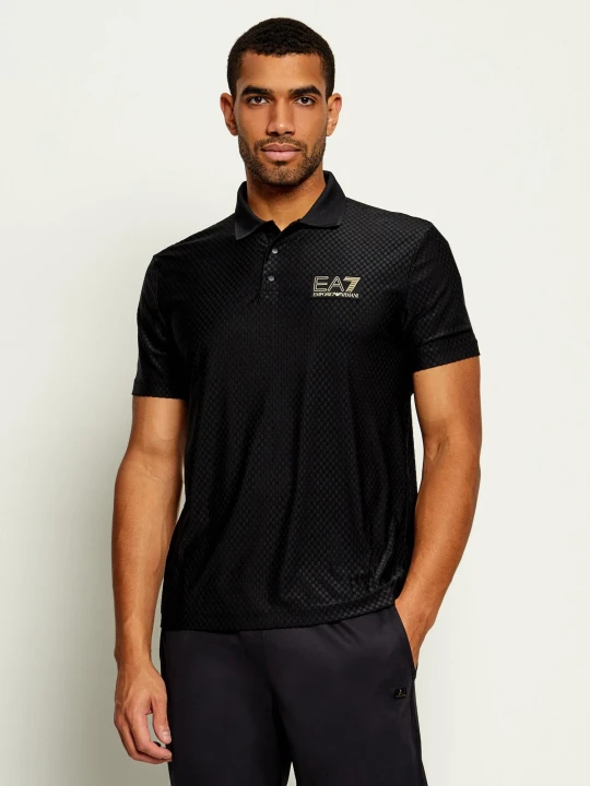 Zdjęcie produktu EA7 Polo | Regular Fit czarny