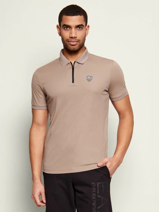 Zdjęcie produktu EA7 Polo | Slim Fit beżowy