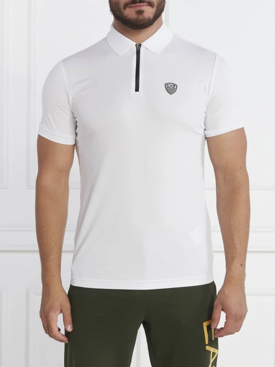 Zdjęcie produktu EA7 Polo | Slim Fit biały