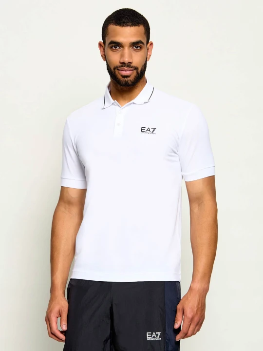 Zdjęcie produktu EA7 Polo | Slim Fit biały