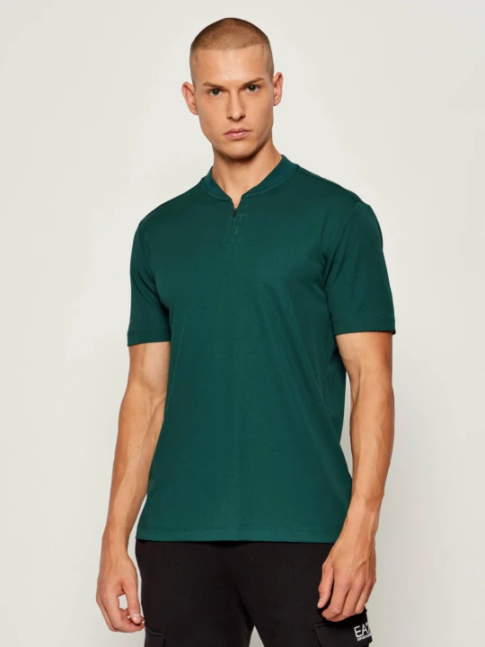 Zdjęcie produktu EA7 Polo | Slim Fit butelkowa zieleń