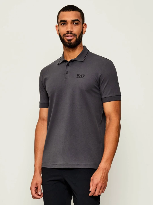 Zdjęcie produktu EA7 Polo | Slim Fit szary