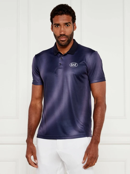 Zdjęcie produktu EA7 Polo | Slim Fit fioletowy