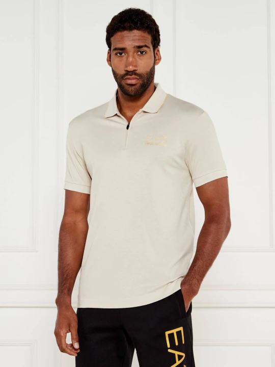 Zdjęcie produktu EA7 Polo | Slim Fit beżowy