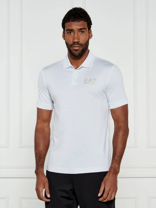 Zdjęcie produktu EA7 Polo | Slim Fit biały