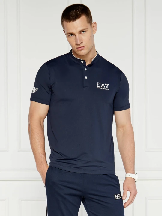 Zdjęcie produktu EA7 Polo | Slim Fit granatowy