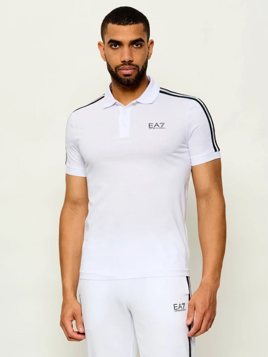 Zdjęcie produktu EA7 Polo | Slim Fit biały