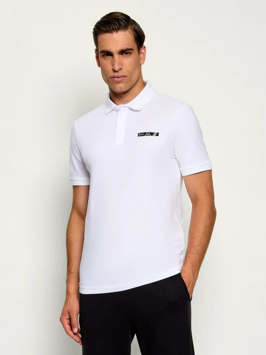 Zdjęcie produktu EA7 Polo | Slim Fit biały