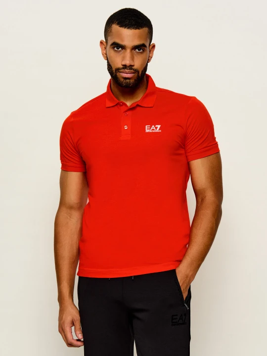 Zdjęcie produktu EA7 Polo | Slim Fit czerwony