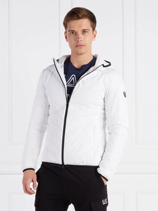 Zdjęcie produktu EA7 Puchowa kurtka | Regular Fit biały