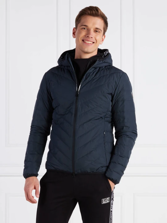 Zdjęcie produktu EA7 Puchowa kurtka | Regular Fit granatowy