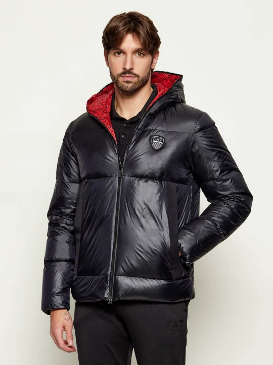 Zdjęcie produktu EA7 Puchowa kurtka | Regular Fit czarny
