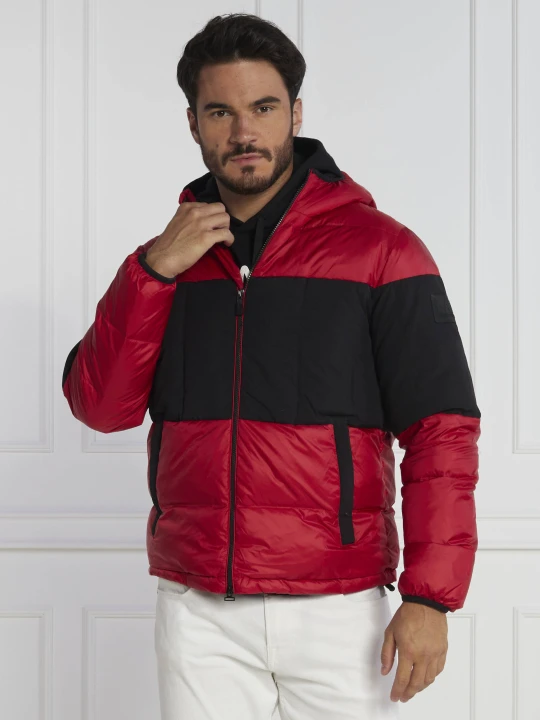 Zdjęcie produktu EA7 Puchowa kurtka | Regular Fit czerwony