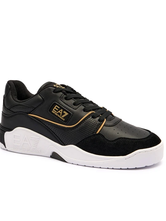 Zdjęcie produktu EA7 Skórzane sneakersy czarny