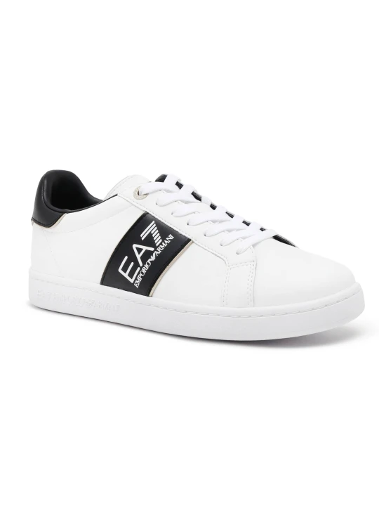 Zdjęcie produktu EA7 Skórzane sneakersy biały