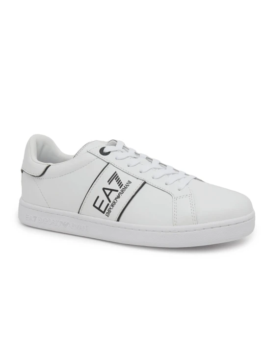Zdjęcie produktu EA7 Skórzane sneakersy biały
