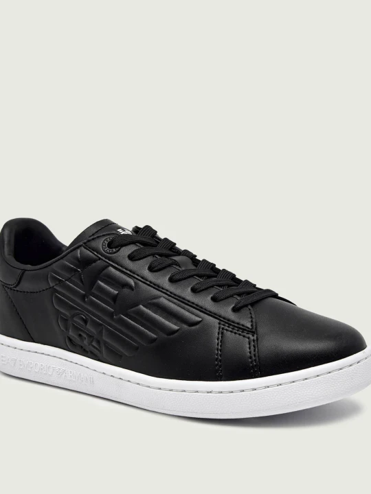Zdjęcie produktu EA7 Skórzane trampki czarny