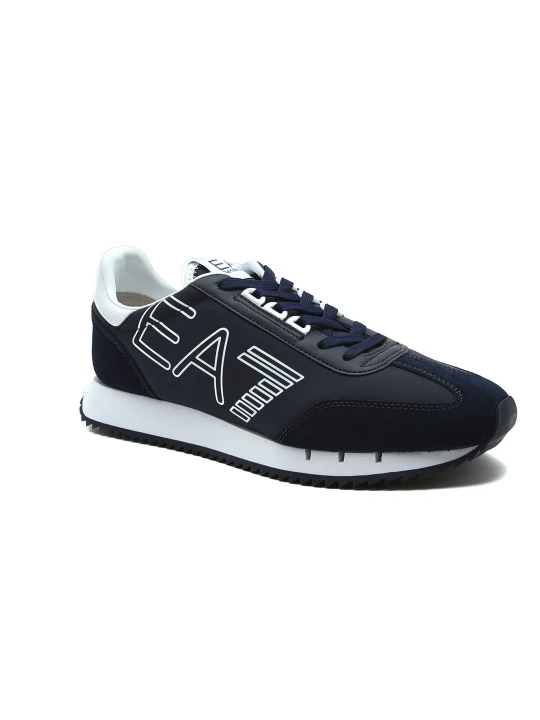 Zdjęcie produktu EA7 Sneakersy | z dodatkiem skóry granatowy