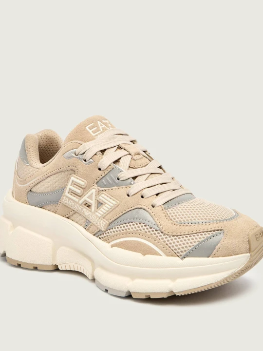 Zdjęcie produktu EA7 Sneakersy | z dodatkiem skóry beżowy