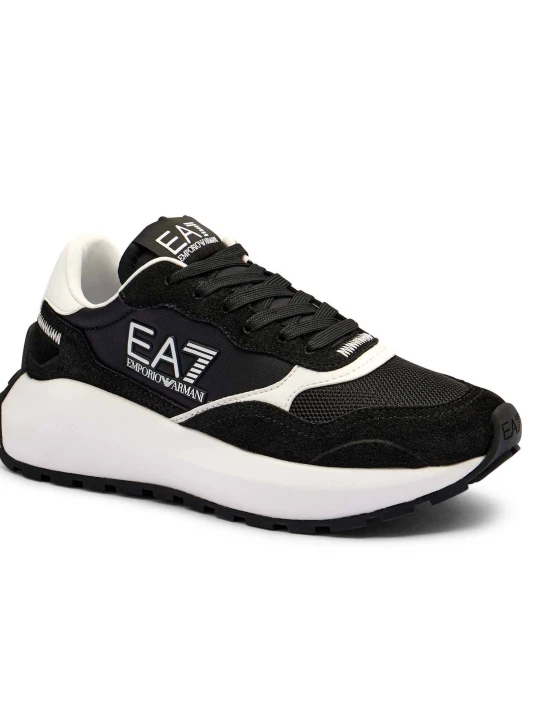 Zdjęcie produktu EA7 Sneakersy | zamsz czarny