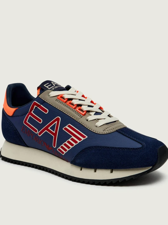 Zdjęcie produktu EA7 Sneakersy | zamsz granatowy