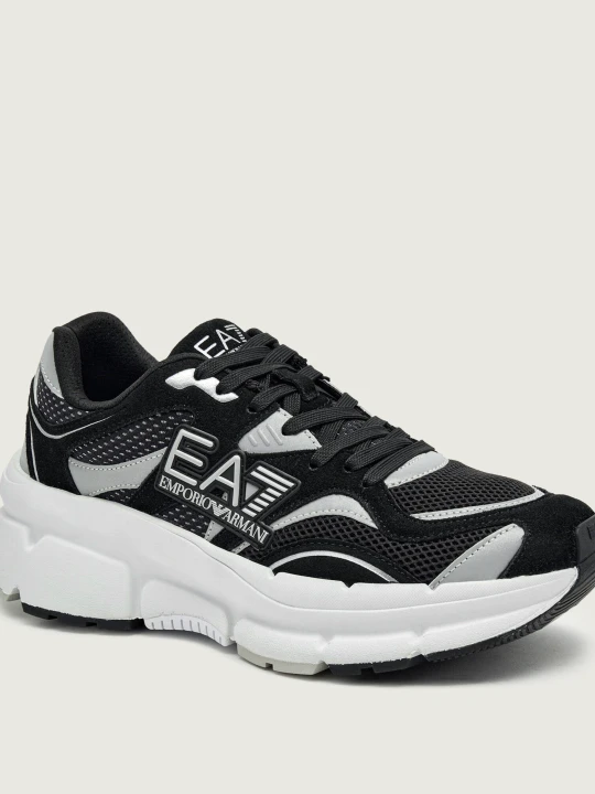 Zdjęcie produktu EA7 Sneakersy | zamsz czarny