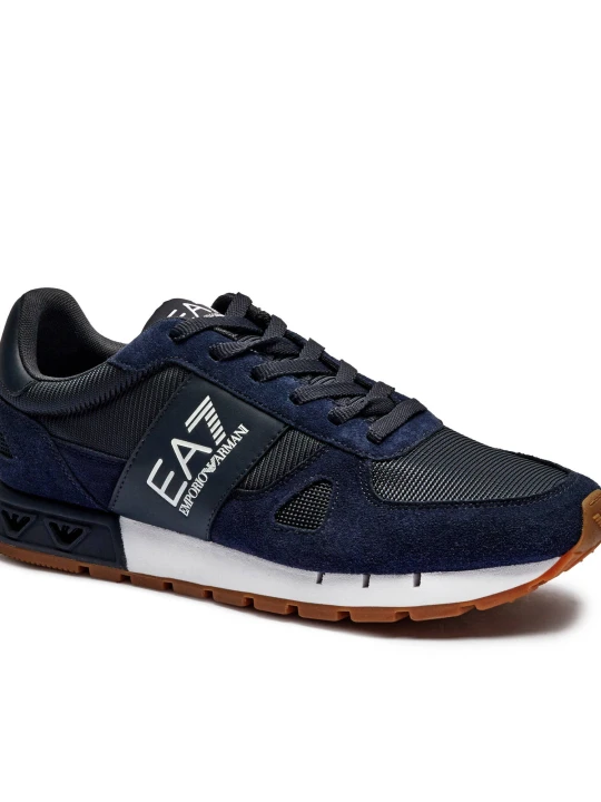Zdjęcie produktu EA7 Sneakersy | zamsz granatowy