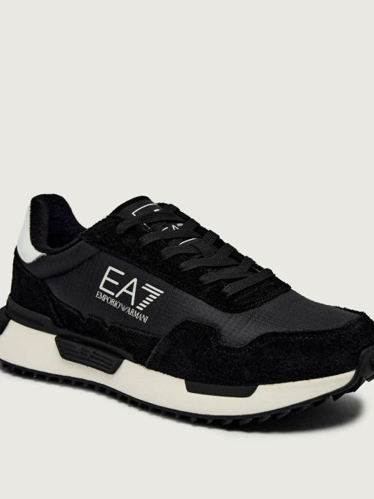Zdjęcie produktu EA7 Sneakersy | zamsz czarny