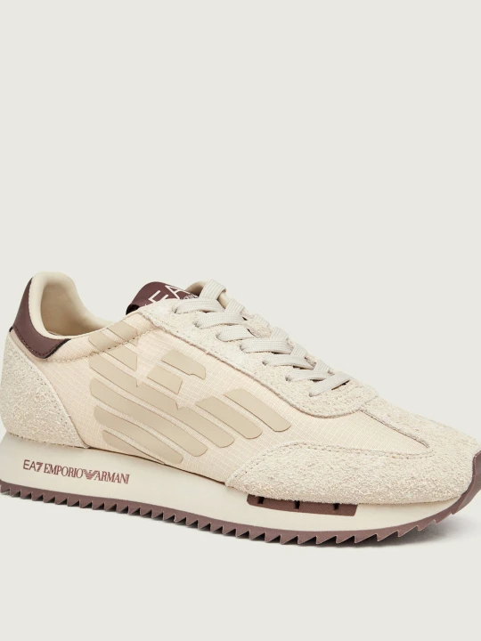 Zdjęcie produktu EA7 Sneakersy | zamsz beżowy