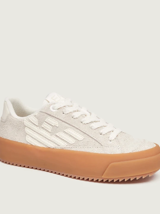 Zdjęcie produktu EA7 Sneakersy | zamsz beżowy