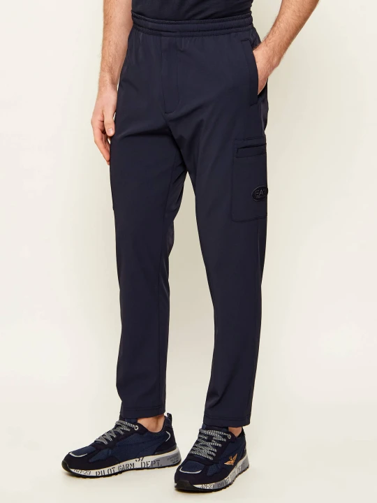 Zdjęcie produktu EA7 Spodnie cargo | Regular Fit granatowy
