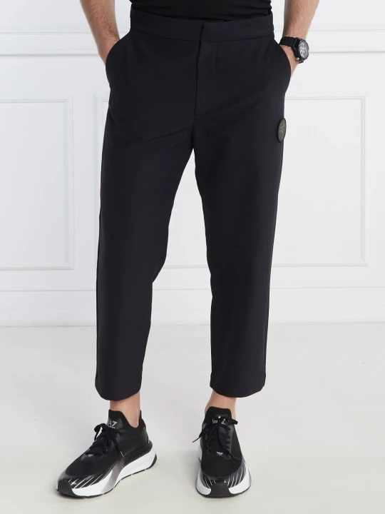 Zdjęcie produktu EA7 Spodnie chino | Regular Fit czarny