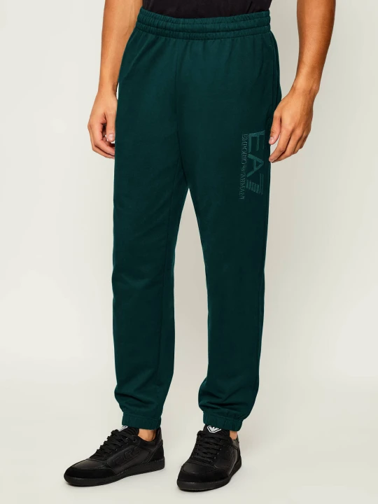 Zdjęcie produktu EA7 Spodnie dresowe | Modern fit butelkowa zieleń