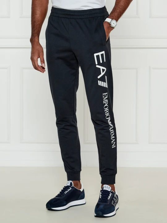 Zdjęcie produktu EA7 Spodnie dresowe | Regular Fit granatowy