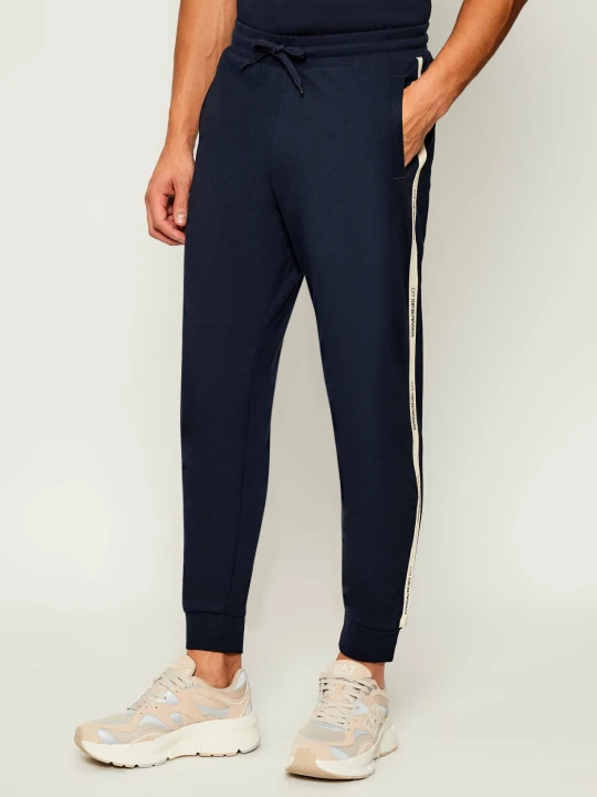 Zdjęcie produktu EA7 Spodnie dresowe | Regular Fit granatowy