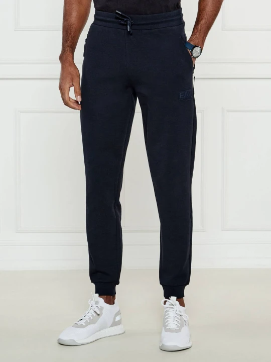 Zdjęcie produktu EA7 Spodnie dresowe | Regular Fit granatowy