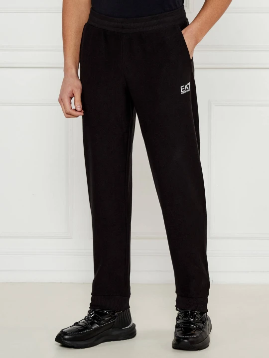 Zdjęcie produktu EA7 Spodnie dresowe | Regular Fit czarny