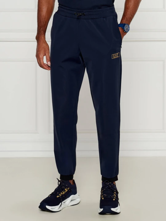Zdjęcie produktu EA7 Spodnie dresowe | Regular Fit granatowy